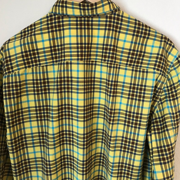 🆕 Armani Exchange Plaid Button Down Shirt - Picture 6 of 6